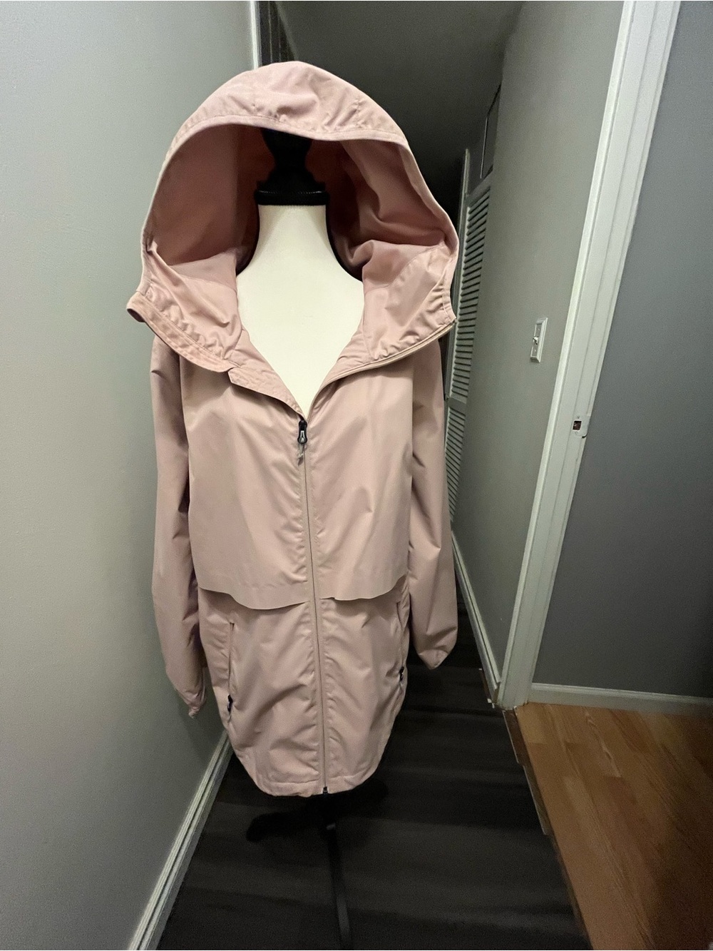Champion Blush Pink Hooded Utility Jacket